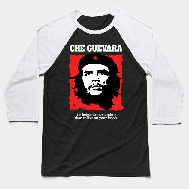 Che Guevara Baseball T-Shirt by KewaleeTee